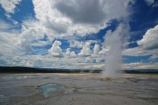 Yellowstone Geyser Royalty Free Stock Photos Yellowstone Geyser Royalty Free Stock Photos