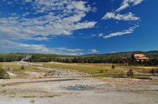 Yellowstone Geyser Royalty Free Stock Images Yellowstone Geyser Royalty Free Stock Images