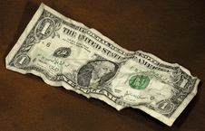 Crumpled Dollar Stock Photos Crumpled Dollar Stock Photos