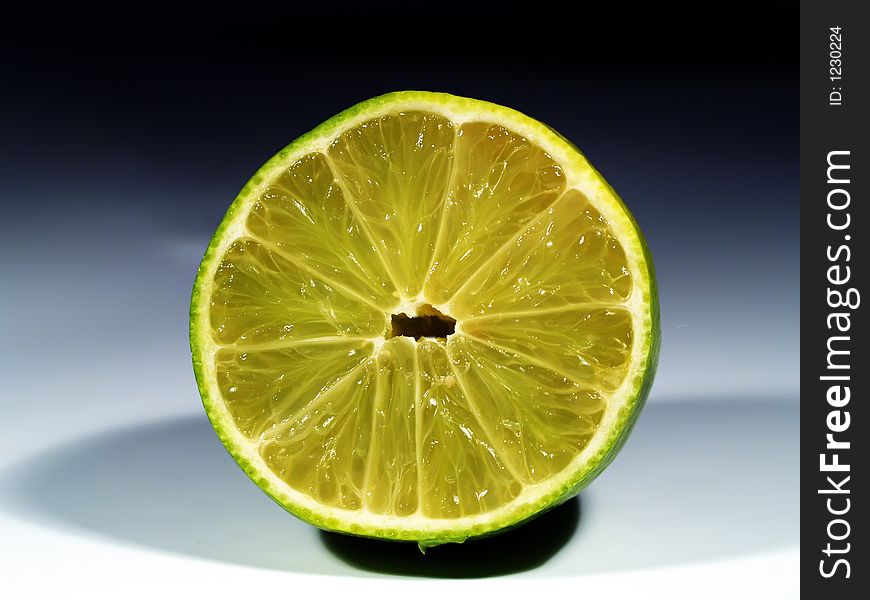 Close up of a lemon