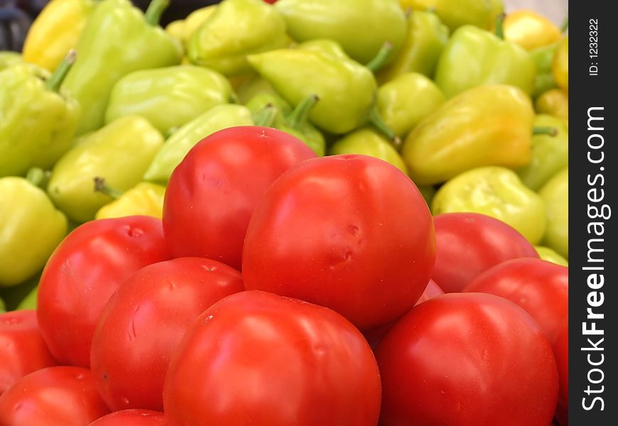 Fresh Food On Market