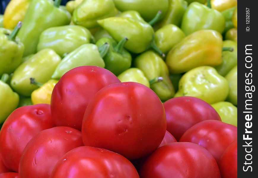 Fresh Food On Market