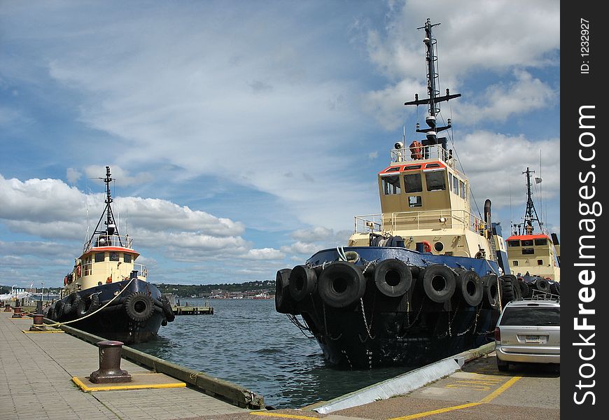 Tugboat fleet