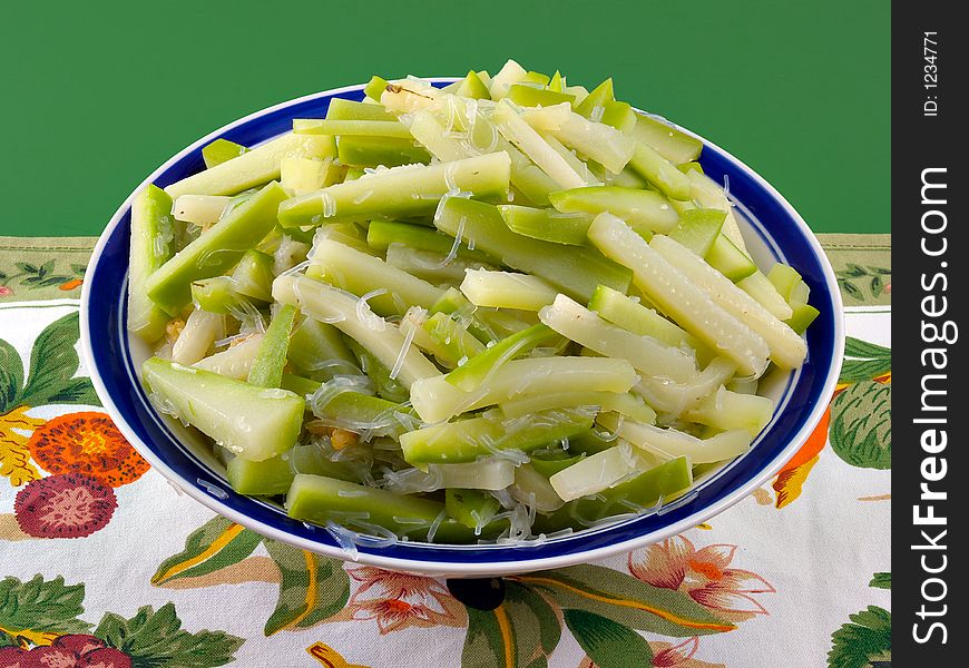 A simple Chinese side dish. A simple Chinese side dish