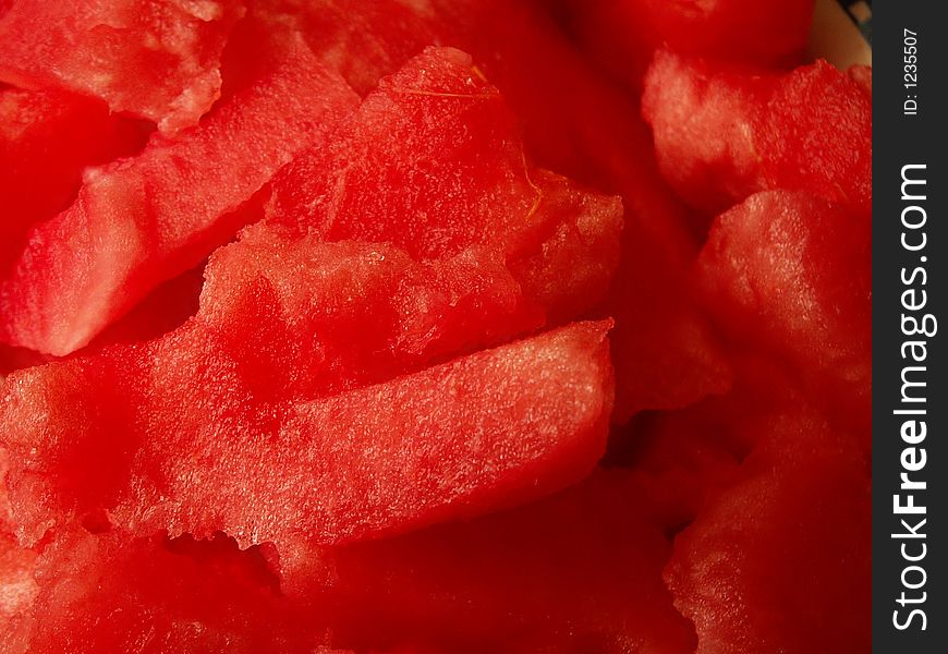 Fresh and red watermelon background