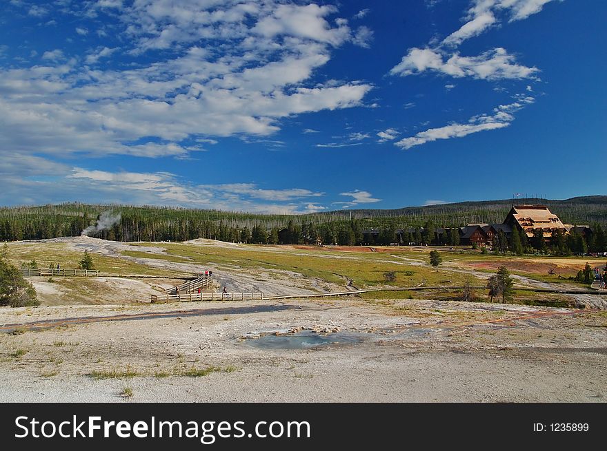 Yellowstone Geyser