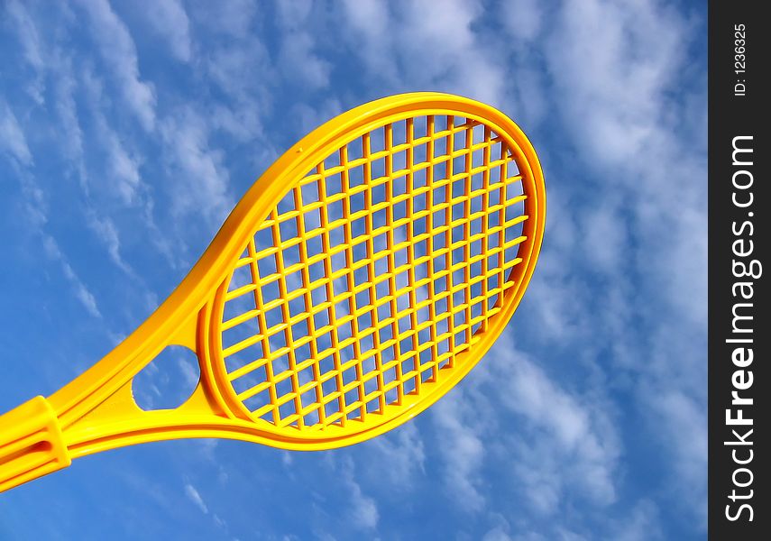 Badminton, racquet, tennis, summer, sport.