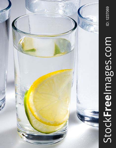 Lemon lime water