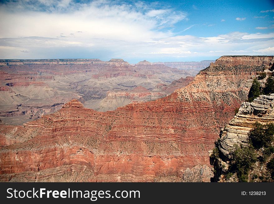 Grand Canyon from south rim national park