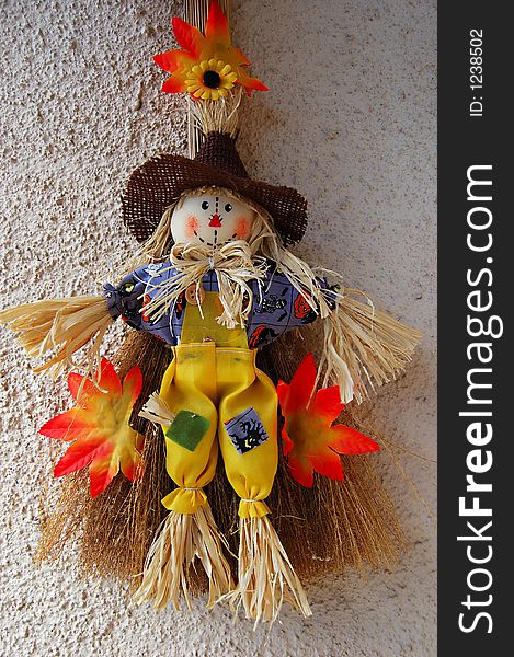 Little Cute Scarecrow