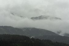 View On Clouded And Grey Ennstaler Alps Royalty Free Stock Photography