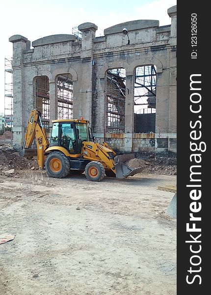 Construction, Demolition, Construction Equipment, Vehicle