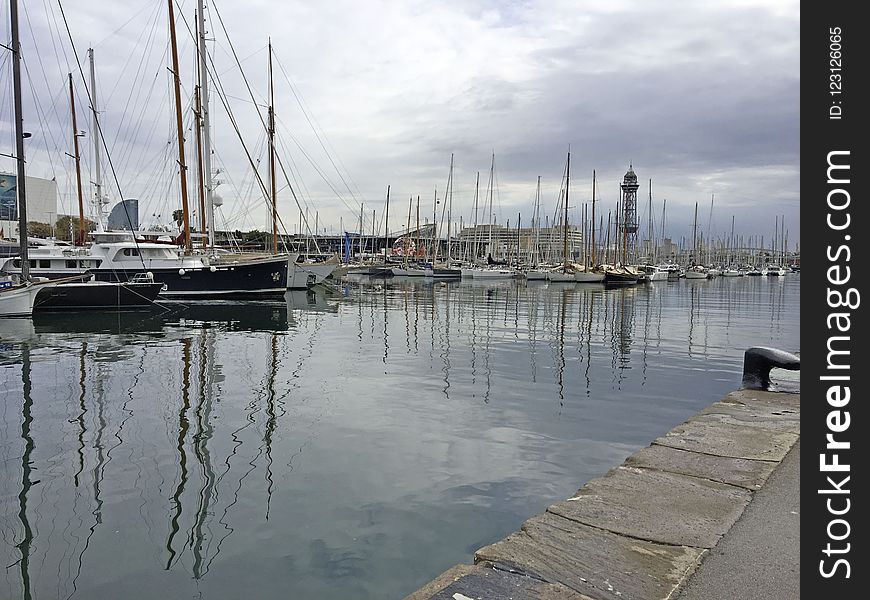 Marina, Dock, Harbor, Waterway