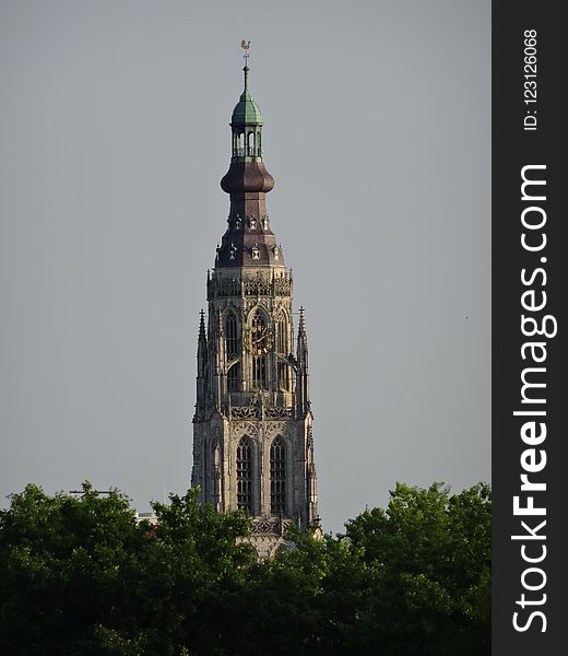 Spire, Steeple, Landmark, Tower