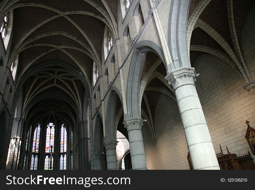 Arch, Medieval Architecture, Arcade, Column