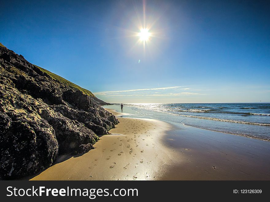 Sea, Sky, Body Of Water, Shore