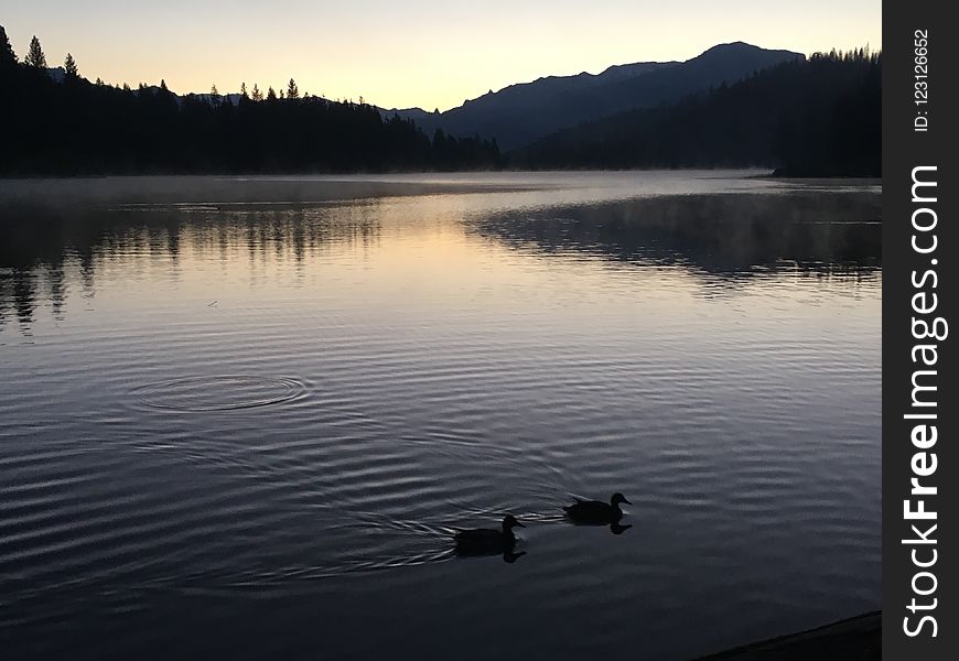Reflection, Water, Lake, Loch