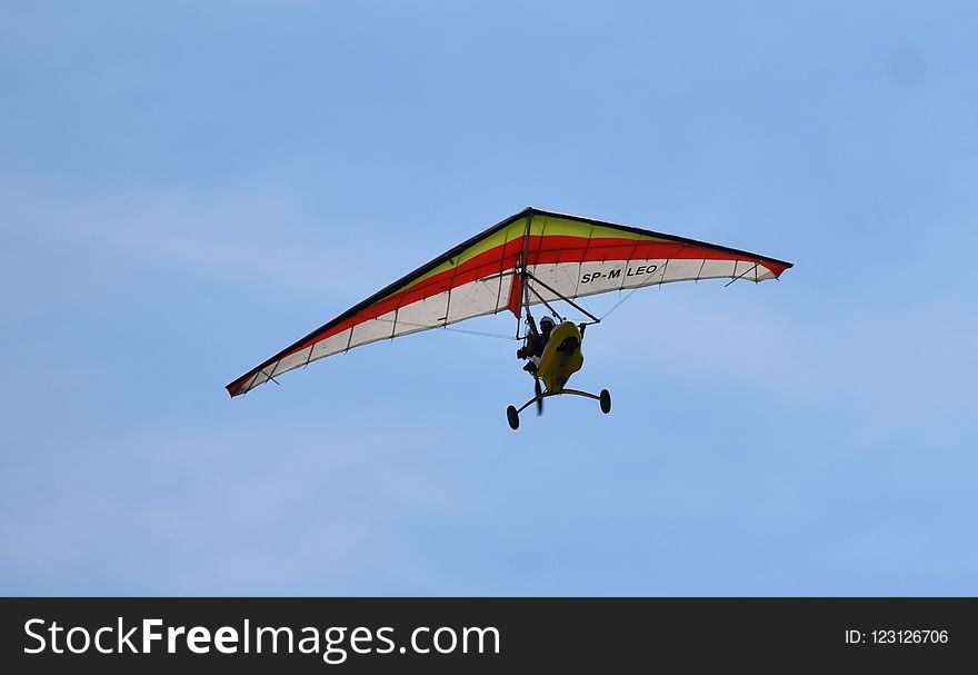 Air Sports, Sky, Gliding, Paragliding