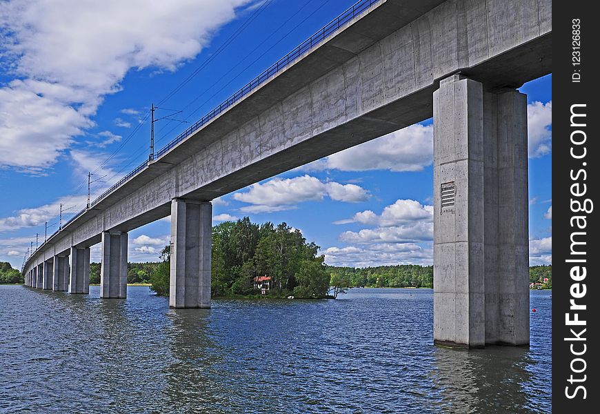 Bridge, Waterway, Fixed Link, Beam Bridge