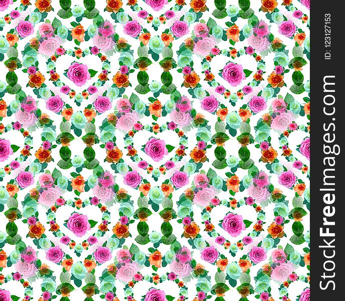 Flower, Pink, Flora, Pattern