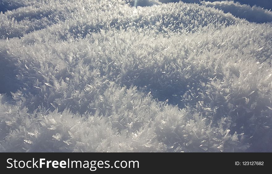 Frost, Freezing, Sky, Winter