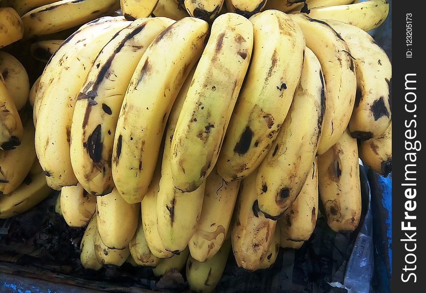 Banana, Banana Family, Food, Produce