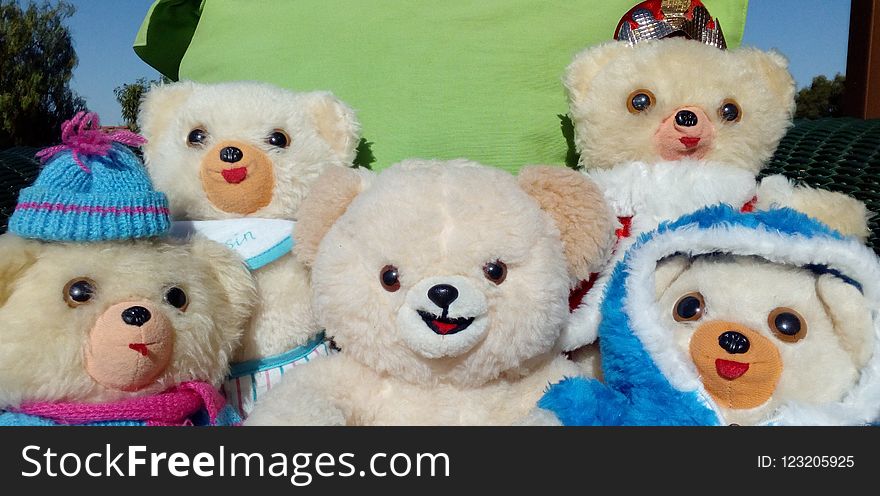 Stuffed Toy, Teddy Bear, Toy, Plush