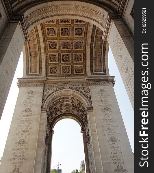 Arch, Landmark, Historic Site, Building