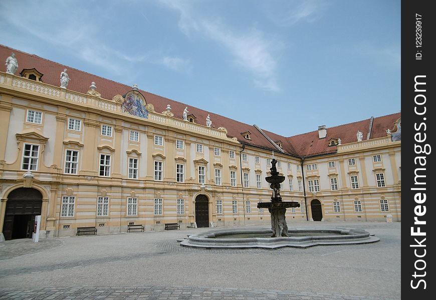 Palace, Building, Property, Town Square
