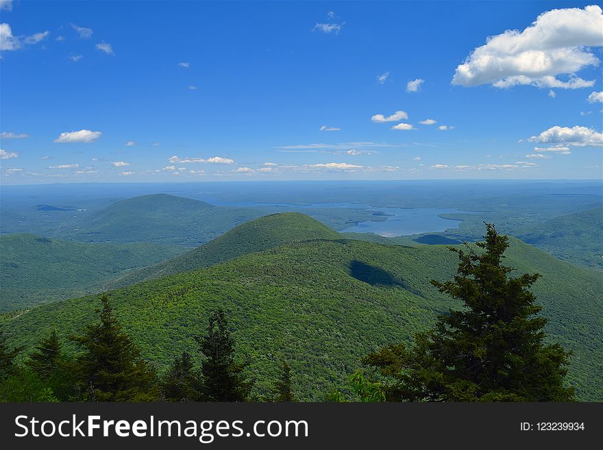 Highland, Sky, Ridge, Mount Scenery