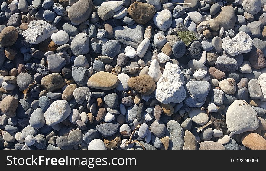 Pebble, Rock, Gravel, Material