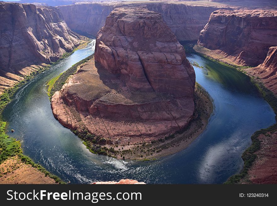 Aerial Photography, Canyon, National Park, Escarpment