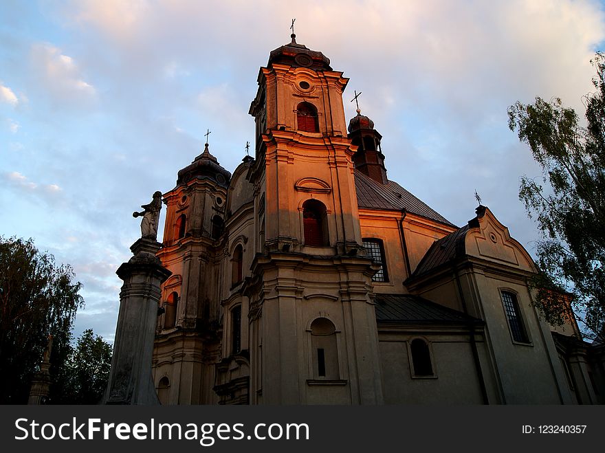 Sky, Building, Church, Place Of Worship