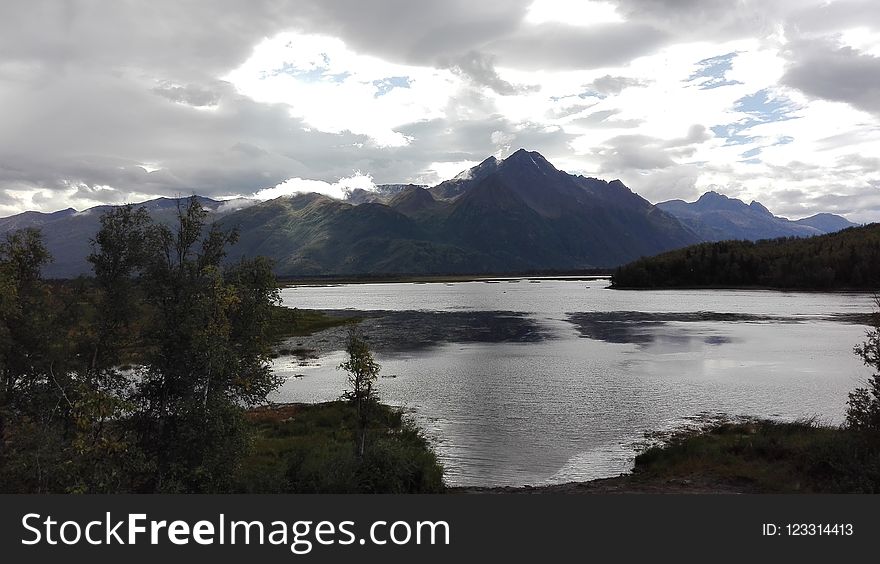 Highland, Loch, Wilderness, Sky