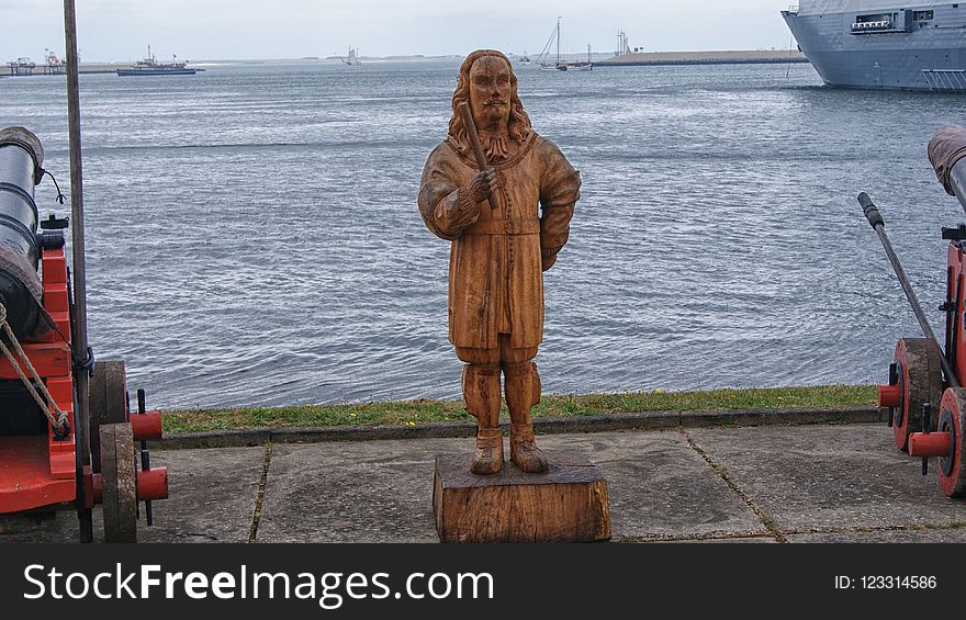 Sculpture, Statue, Sea, Chainsaw Carving