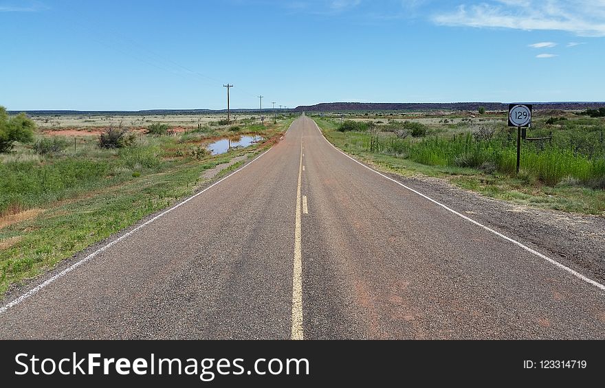 Road, Lane, Asphalt, Infrastructure