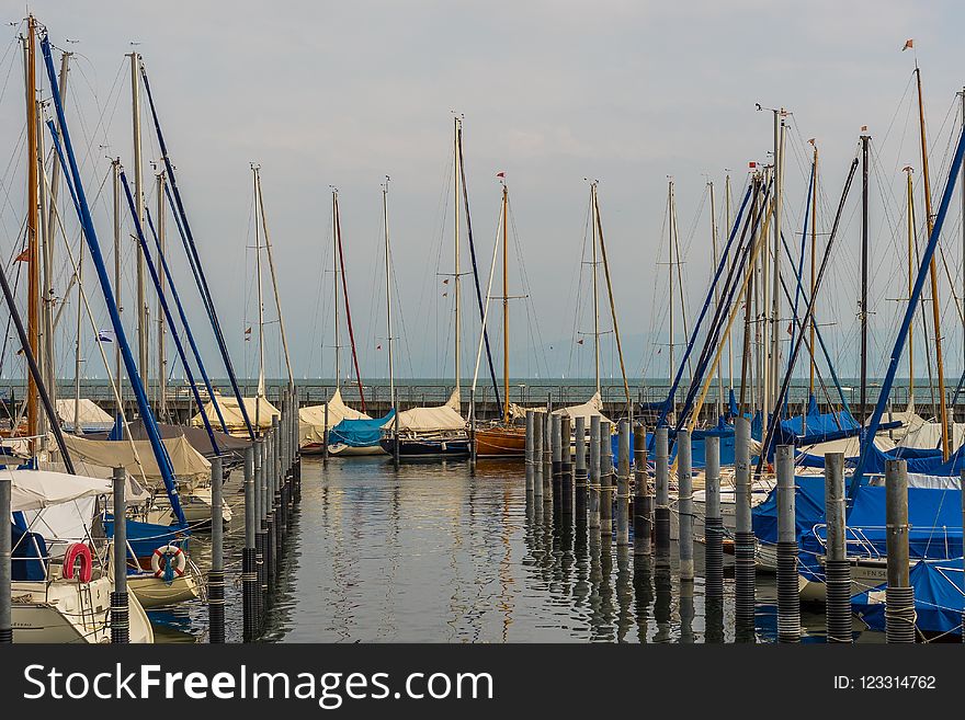 Marina, Harbor, Dock, Waterway