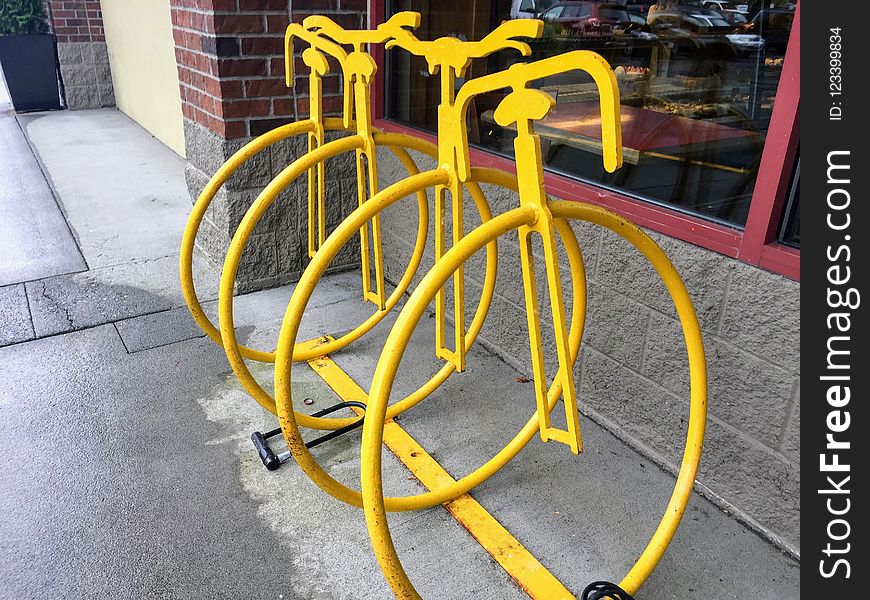 Yellow, Bicycle Frame, Road Bicycle, Bicycle