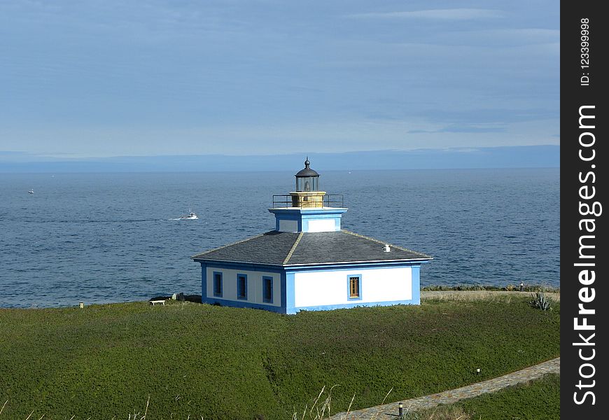 Lighthouse, Tower, Promontory, Sky