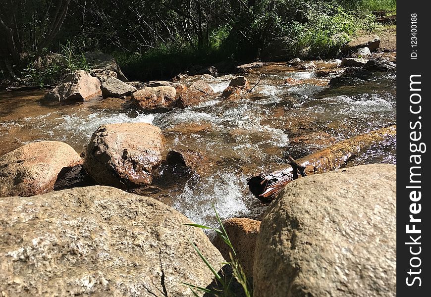 Water, Body Of Water, Stream, Water Resources