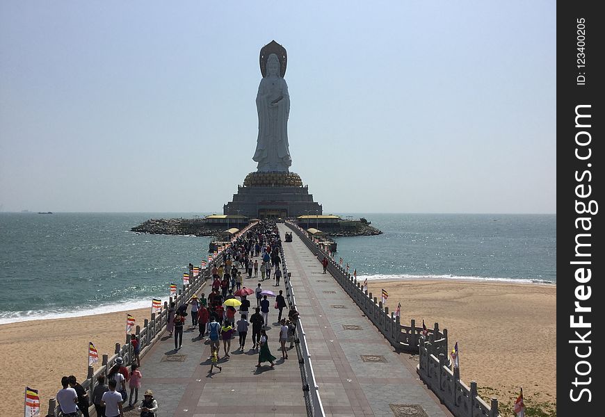 Monument, Statue, Sea, Tourism