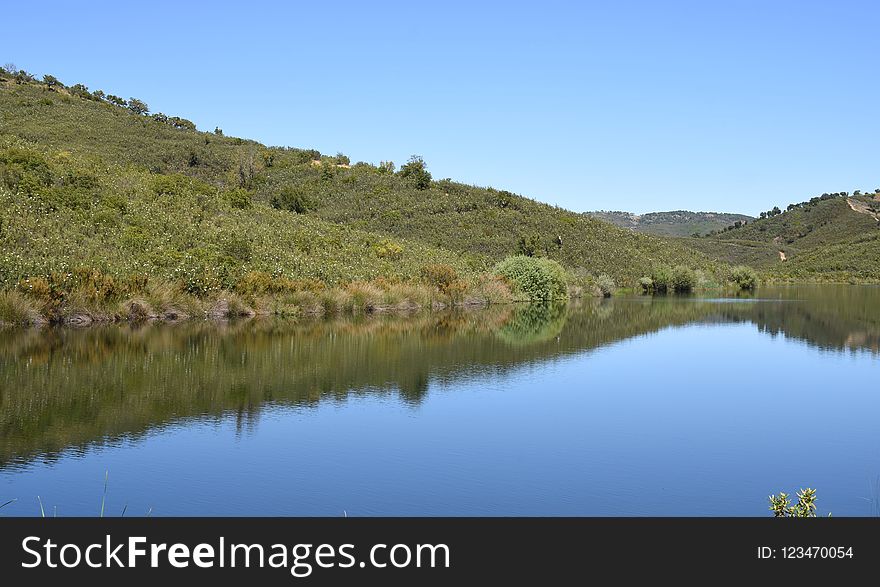 Reflection, Water, Nature Reserve, Wilderness