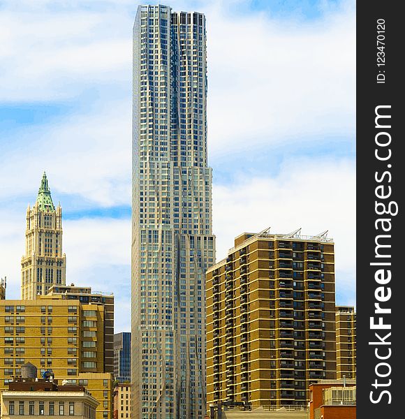 Metropolitan Area, Skyscraper, Building, Condominium