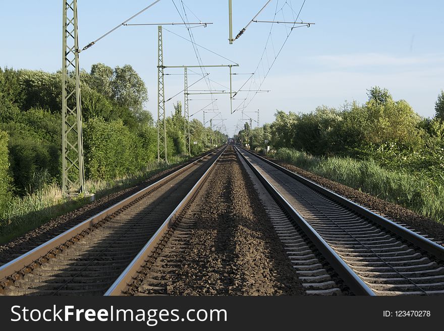 Track, Transport, Rail Transport, Road