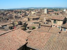 Siena Rooftops Royalty Free Stock Images Siena Rooftops Royalty Free Stock Images