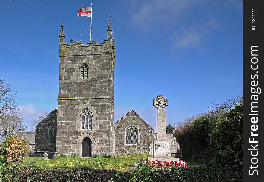 St Mellanus Church, Mullion, Cornwall