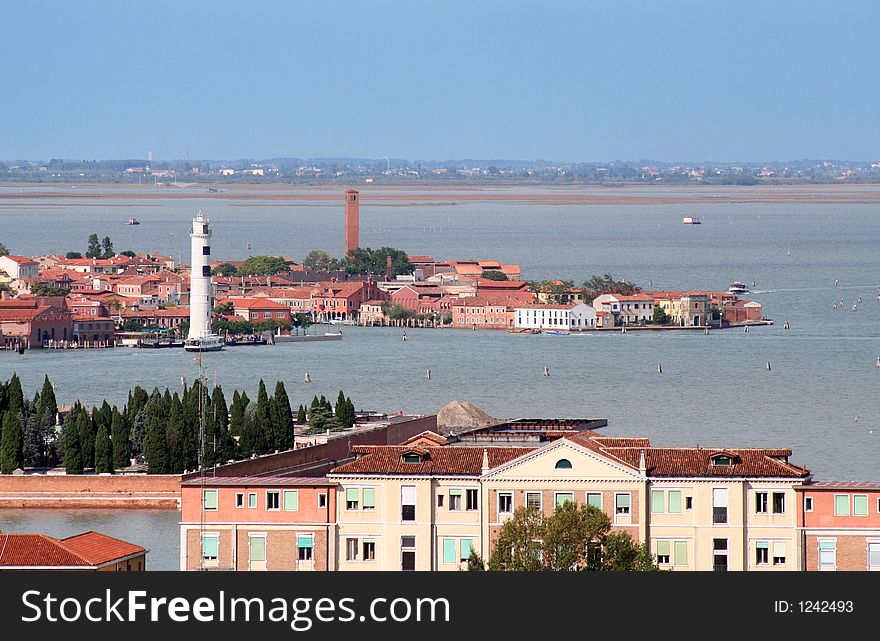 Aerial view of Venice - Italy