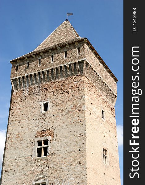 Medieval castle in Bac, Serbia