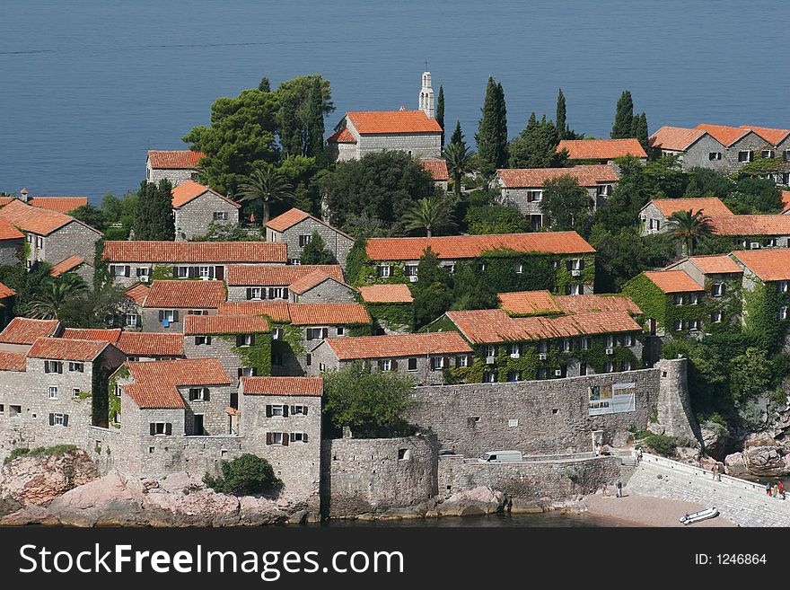 Montenegro, sveti stefan in august,2006