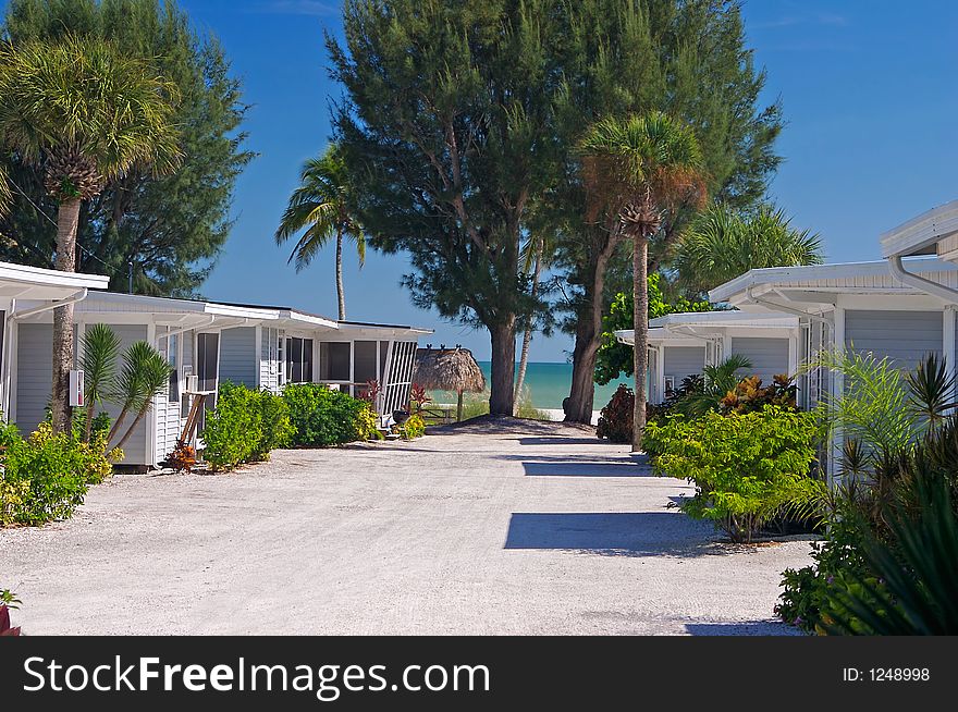 Small Cottages In A Tropical Paradise